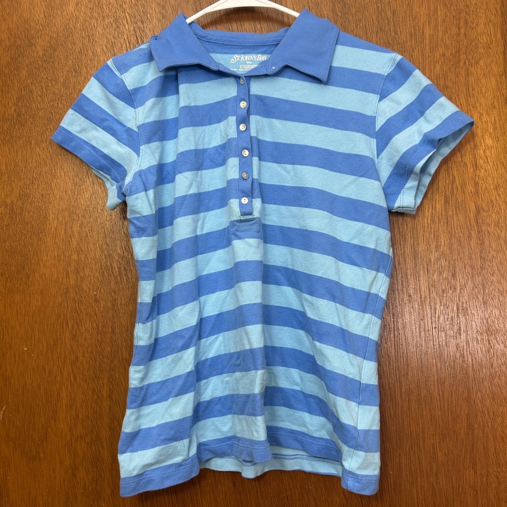 Striped St Johns Bay Polo Shirt